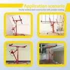 16ft Drywall Lift Plasterboard Panel Sheetrock Hoist Lifter Carrier Safety Lock