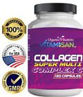 Premium Collagen Peptides Pills Hydrolyzed Anti-aging  types I ii iii v x  120