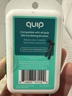 Quip 360 Oscillating Brush Head Soft Black Replacement Heads 2 Pack New
