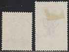Belgian Congo 1947-50 Sc  229 - Auguste Lambermont   239 - Two Faces - Used   06
