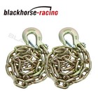 2pack 35-inch G70 Trailer Safety Chain With 5 16  Clevis Snap Hook  2 Pack 