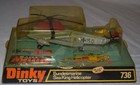 Vintage Dinky No  736 Bundesmarine Sea King Helicopter - New In Box - Diecast