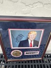 President Donald Trump Signed Photo 8x10 Autograph Custom Framed Bas Loa Rare