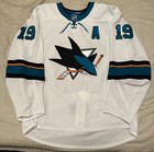 Joe Thornton San Jose Sharks 2017-18 Game Worn Game Used Jersey