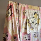 Vtg Disney Pastel Minnie Mouse Twin Bed Set Pillowcase  Fitted    Flat Sheet 