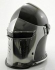 Deluxe Super Medieval Barbute Helmet Barbuta Closed Armour Helmet Knight Helmet
