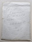 Sonny Franzese And Daughter Gia Large Prison Photo - Inscribed To Sonny - Mafia