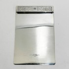 Tiffany   Co Sterling Silver Memo Pad Holder Florals 21910a