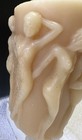 Intira Candle Factory  Lalique  bacchantes   Figural Candle - X-large E-11 Read