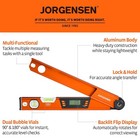Jorgensen Digital Angle Finder Multi-angle Measuring Tool With Backlit Lcd New