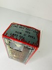 Vintage Yone Japan Skeleton Coffin Wind Up Mechanical Coin Bank W original Box