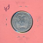 Ecuador - 20 Decimos - 1895 - Silver -  4685  Vf