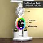Led Desk Light Dimmable Reading Night Lamp Usb Rechargeable Touch Sensor W  Time