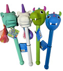 4 Piece Stick Puppets Set Unicorns And Dragons  Educational Insights