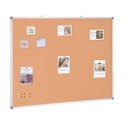 Large Bulletin Board Cork Board 48x36 Wall Mount Framed Memo Board Office Home