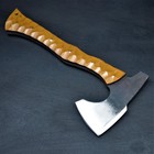 Handforged Full Tang Tomahawk  Camp Axe  Functional Bushcraft Hawk With Sheath