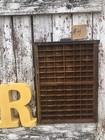 Hamilton Mfg Co Wood Printers Drawer Letterpress Tray Shadowbox Display Case M 4