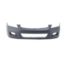 Primed Front Bumper Cover For 2006-2007 Honda Accord Sedan Ex Lx Se Hybrid