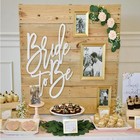 Bride To Be Wooden Sign For Backdrop Diy Engagement Wedding Party Decor