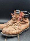 Red Wing 404 Super Sole Work Boots     Vintage Moc Toe Leather Men   s Sz 13 Aa