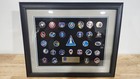 Rare Winco Framed Collection Of Nasa  excellance In Space  Insignia Pins