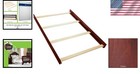 Non-toxic Full-size Conversion Kit For Baby s Crib - Cherry Finish Included