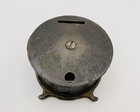 Antique A  C  Williams  time Is Money  Cast Iron Clock Coin Bank Made 1880-1920