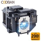 Elplp67  v13h010l67 Replacement Projector Lamp Bulb With Housing For Epson Po   
