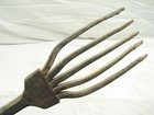 Antique Blacksmith Hand Forged Frog fish Gig Fishing Tool 