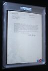 Carl Jung   Signed Autographed 1958 Letter   Psa Dna Encased