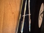 Ballpoint Pen Mechanical Pencil Box Set Centennial Black Box Silver Vintage