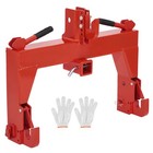 3 Point Quick Hitch Category 1 Tractor 3000 Lb Heavy Duty Adjustable 2  Receiver