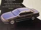1991 Mercury Sable Print Ad Gray Dressed In Silence