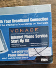 Linksys Phone Adapter Vonage With 2 Port Voice Over Ip Voip Pap2 Factory Sealed