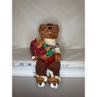 2006 Avon Twas The Night Before Christmas Animated Talking Story Bear 16in