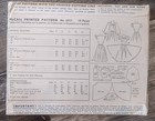 Vintage Mccall s Junior Dress Sewing Pattern   6917  size 13  1947 Copyright