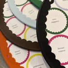 Whole Set Of 9 Nora Fleming Band Together Band Round Platter Decoration Complete