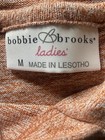 Bobbie Brooks Women   s Colorblock Pullover Hoodie Pink gray white Size M