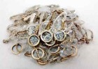 Lot Of 100 Brass Magnifying Glass Keychain Nautical Gift Lens Key Chain