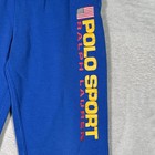 Polo Sport Ralph Lauren Pants Boys Xl Blue Fleece Logo Sweatpants Joggers Usa