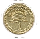 Santa Fe Casino Las Vegas Nevada 1 Dollar Gaming Token As Pictured