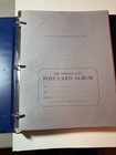 Travel Log Post Card Album Binder For Foreign   Usa Cards Wrightwell 1971 40 Pgs