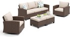 Rattan Furniture Outdoor Furniture Patio Furniture Set Outdoor Conversation Set