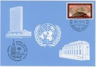 United Nations Geneva 6 Maximum Blue Card Stamp Show Complete Set 1978