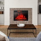 Topbuy 28  Electric Fireplace 900 13500w Wall Recessed Electric Heater W remote