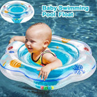 Infant Swim Float Ring - Inflatable Safety Seat For Toddlers - Blue