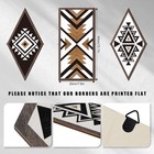 3 Pcs Aztec Wall Decor Western Wood Wall Art Farmhouse Rustic Decorations Framed