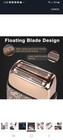 Ufree Electric Razor For Men Foil Shaver Hair Beard Trimmer Grooming Shaving Kit