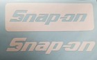  2  Snap On Tools Vinyl Decals Windows Cars Trucks Laptops Lockers Toolbox