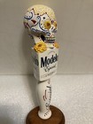 Modelo Cerveza Especial Dia De Los Muertos White Skull Beer Tap Handle  Mexico